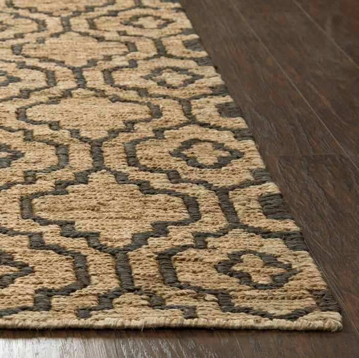 Rizzy Home Whittier WR9631 Natural Trellis Area Rug