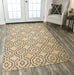 Rizzy Home Whittier WR9631 Natural Trellis Area Rug