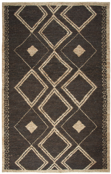 Rizzy Home Whittier WR9634 Brown Geometric Area Rug