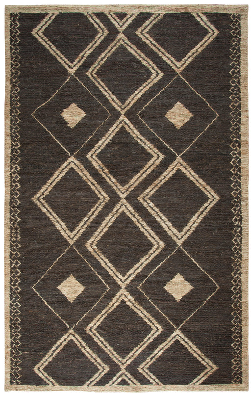 Rizzy Home Whittier WR9634 Brown Geometric Area Rug