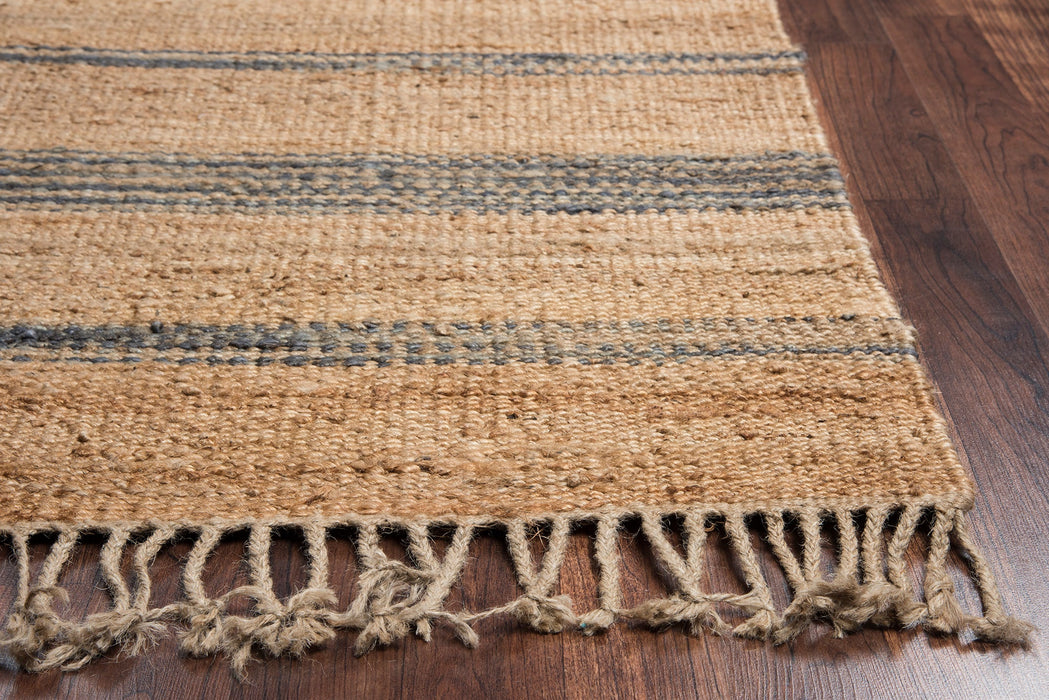 Rizzy Home Whittier WR9748 Natural Stripe Area Rug
