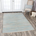 Rizzy Home Wynwood WY708A Aqua Strips Area Rug