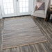 Rizzy Home Wynwood WY711A Navy Strips Area Rug