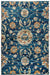 Rizzy Home Xceed XE7034 Dark Blue Floral Distress Area Rug