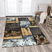 Rizzy Home Xceed XE7043 Gold Patch Work Area Rug