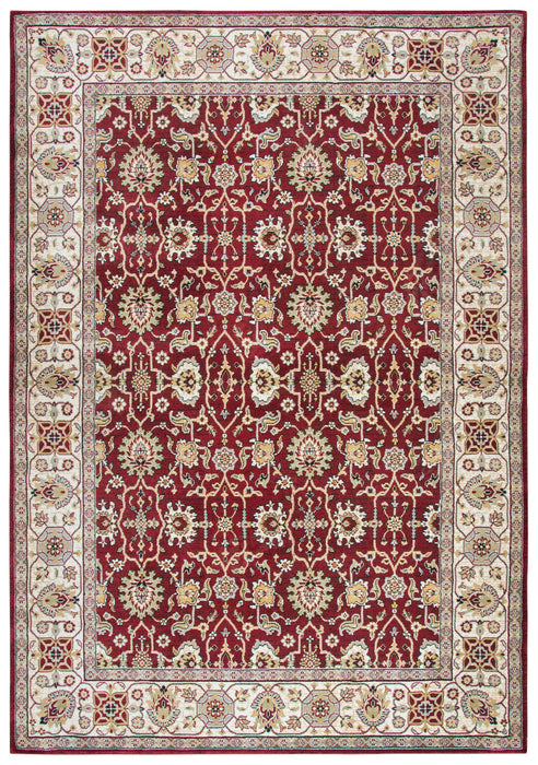 Rizzy Home Zenith ZH7059 Red Motif Area Rug