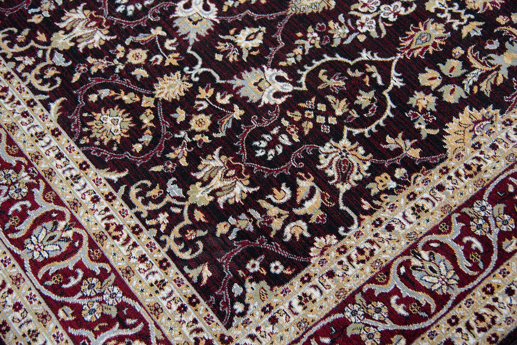 Rizzy Home Zenith ZH7062 Red Motif Area Rug