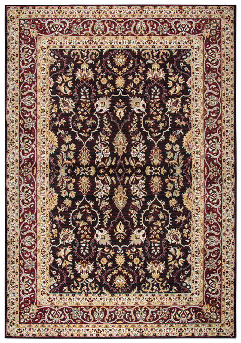 Rizzy Home Zenith ZH7062 Red Motif Area Rug
