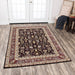 Rizzy Home Zenith ZH7062 Red Motif Area Rug