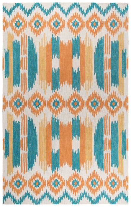 Rizzy Home Zingaro ZI015B Natural Strips/Ikat Area Rug