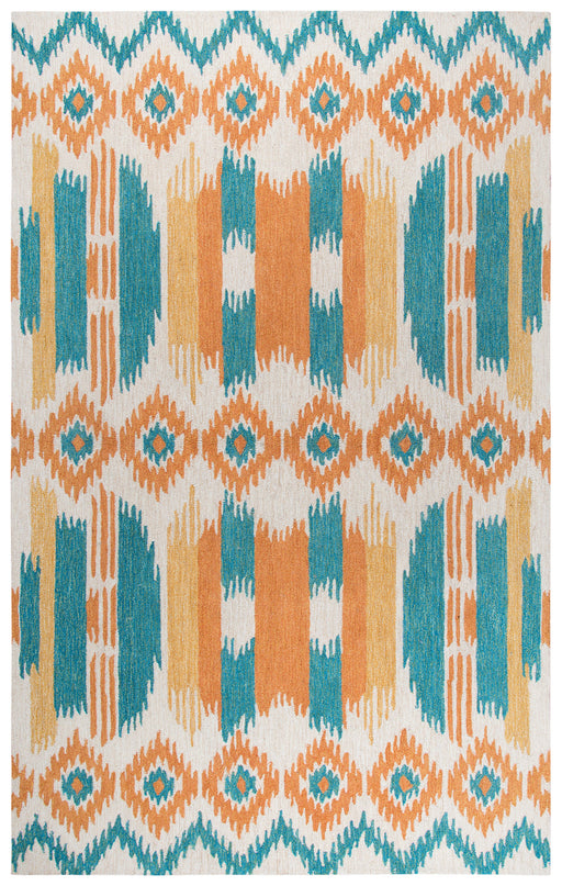Rizzy Home Zingaro ZI015B Natural Strips/Ikat Area Rug