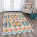 Rizzy Home Zingaro ZI015B Natural Strips/Ikat Area Rug