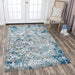 Rizzy Home Zingaro ZI020B Gray Distress Area Rug