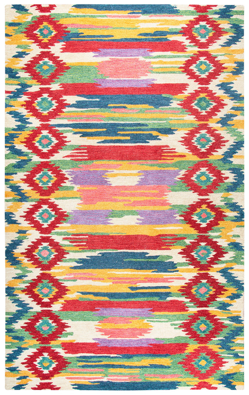 Rizzy Home Zingaro ZI022B Natural Strips/Ikat Area Rug
