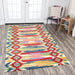 Rizzy Home Zingaro ZI022B Natural Strips/Ikat Area Rug