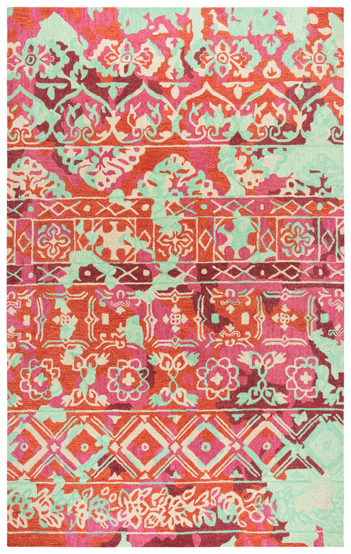 Rizzy Home Zingaro ZI024B Pink Distress Area Rug