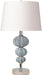 Livabliss Abbey ABY-100 Updated Traditional Aqua Table Lamp