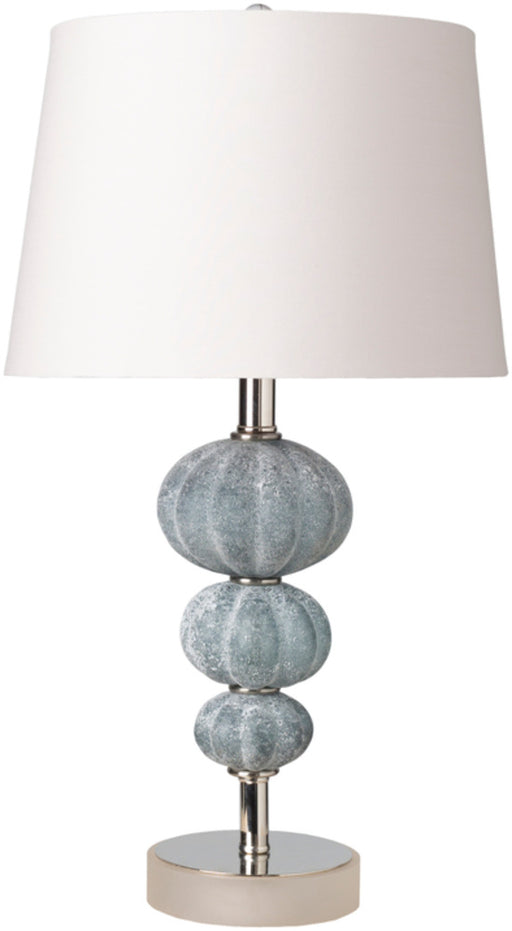 Livabliss Abbey ABY-100 Updated Traditional Aqua Table Lamp