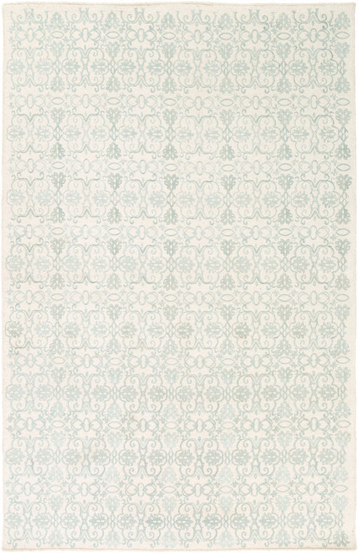 Surya Adeline ADE6003 Green/Neutral Medallion and Damask Area Rug