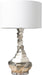 Livabliss Alexis ALI-100 Updated Traditional Silver Table Lamp