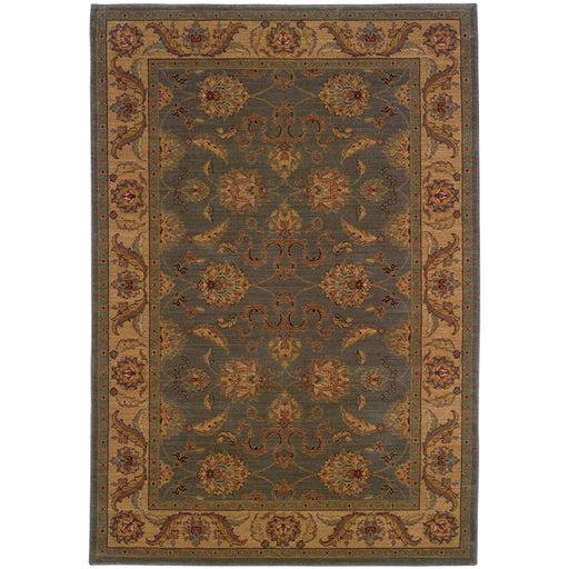 Oriental Weavers Allure Green/Beige Oriental 012E1 Area Rug