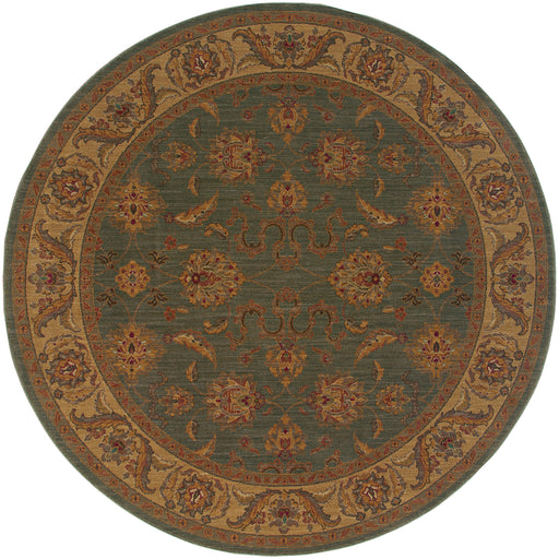 Oriental Weavers Allure Green/Beige Oriental 012E1 Area Rug