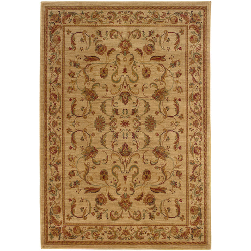 Oriental Weavers Allure Beige/Red Oriental 002A1 Area Rug