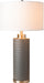 Surya Buchanan BUC-101 Updated Traditional Slate Gray Table Lamp
