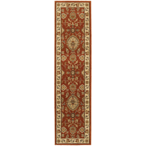 Oriental Weavers Casablanca Red/Beige Floral 5317D Area Rug