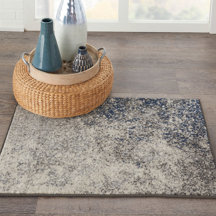 Nourison Passion PSN10 Charcoal/Ivory Area Rug