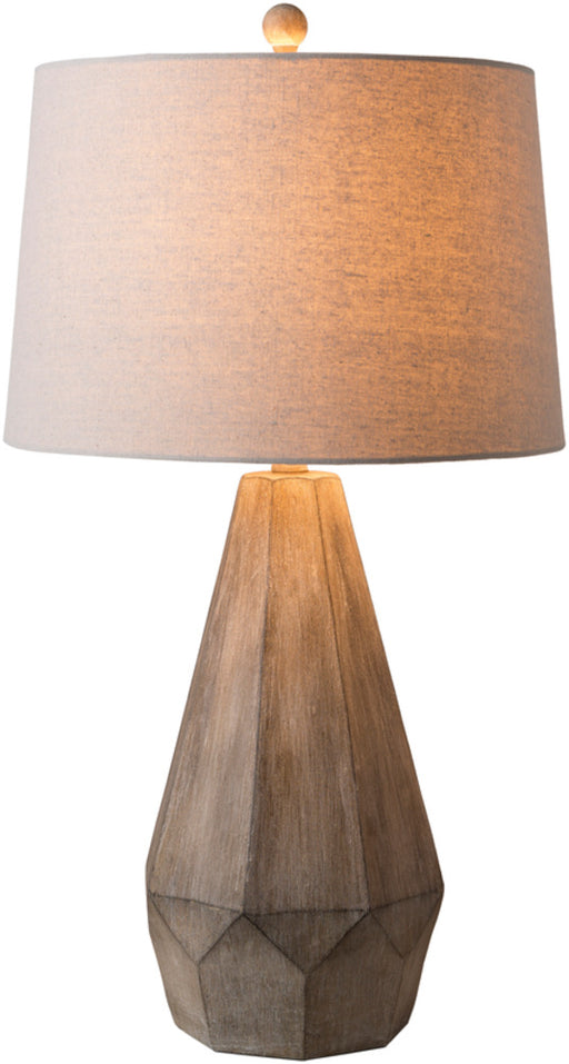 Livabliss Draycott DRY-100 Modern Slate Gray Table Lamp