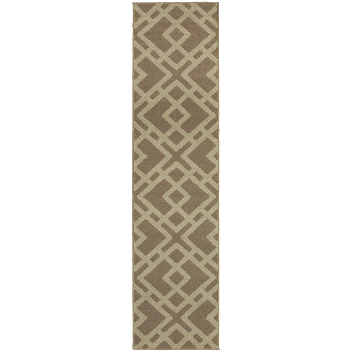Oriental Weavers Ella Grey/Beige Geometric 3685G Area Rug