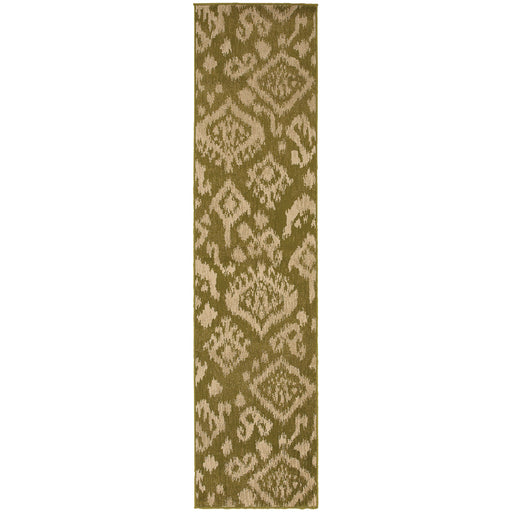 Oriental Weavers Ella Green/Beige Abstract 5113A Area Rug