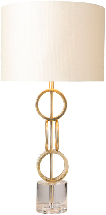 Surya Evans EVN-100 Updated Traditional Champagne Table Lamp