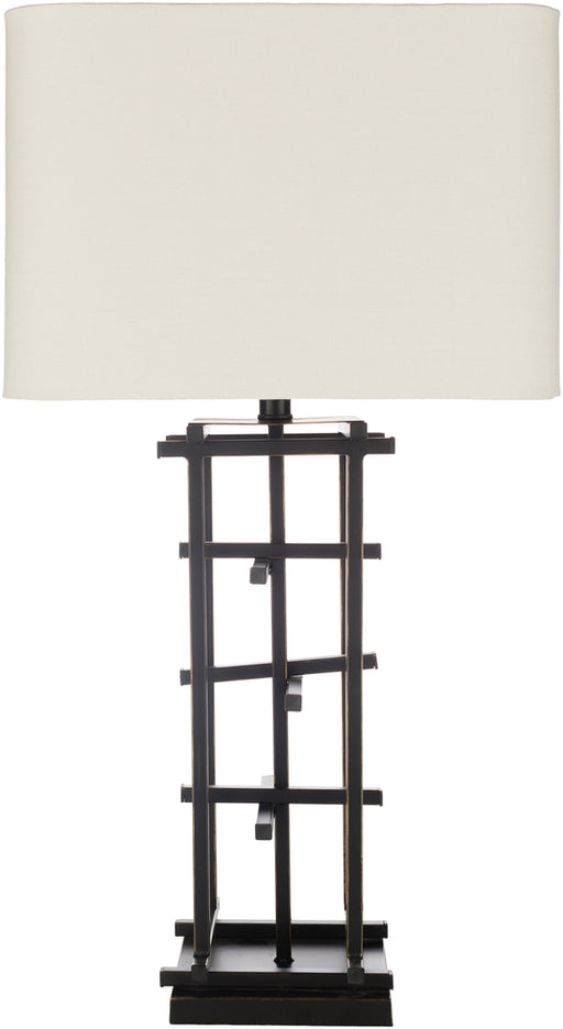 Livabliss Freja FRJ-001 Traditional Black Table Lamp
