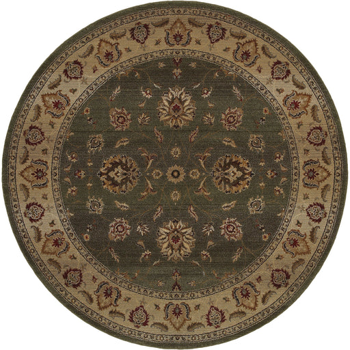 Oriental Weavers Genesis Green/Beige Oriental 034F1 Area Rug