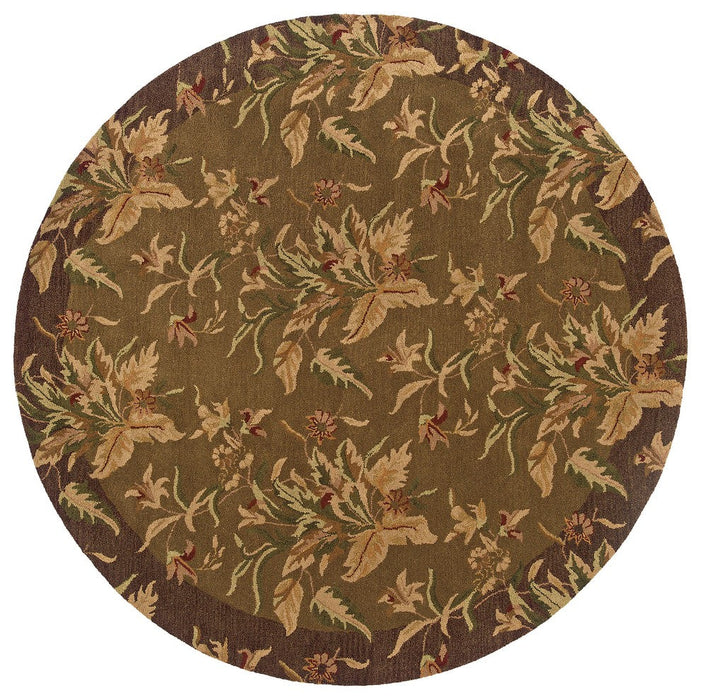 Oriental Weavers Windsor 23101 Floral Area Rug, Tan/Brown, 3'6"x5'6"