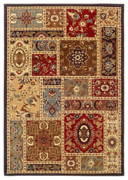 Oriental Weavers Huntington 1716C Area Rug, Beige/Brown, 1'10"x7'6" Runner