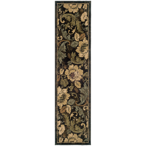 Oriental Weavers Huntington Brown/Beige Floral 1279E Area Rug
