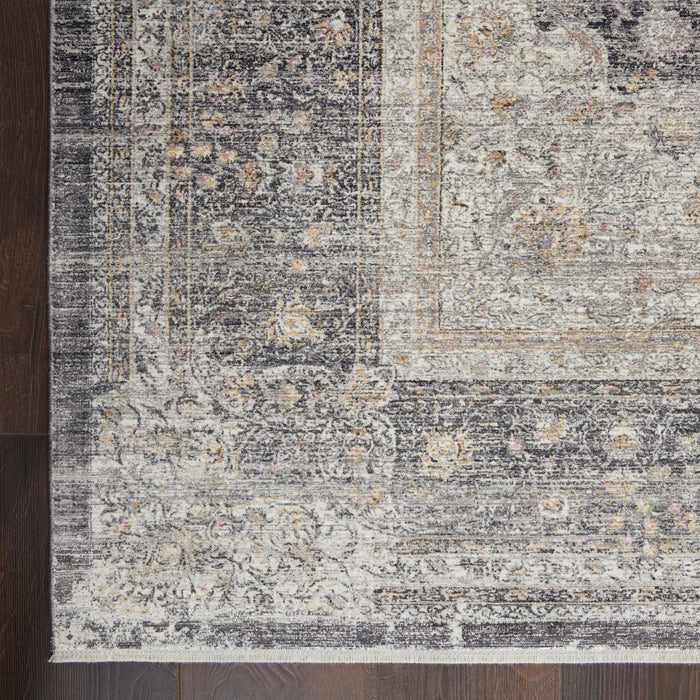 Nourison Starry Nights STN05 Charcoal/Cream Area Rug