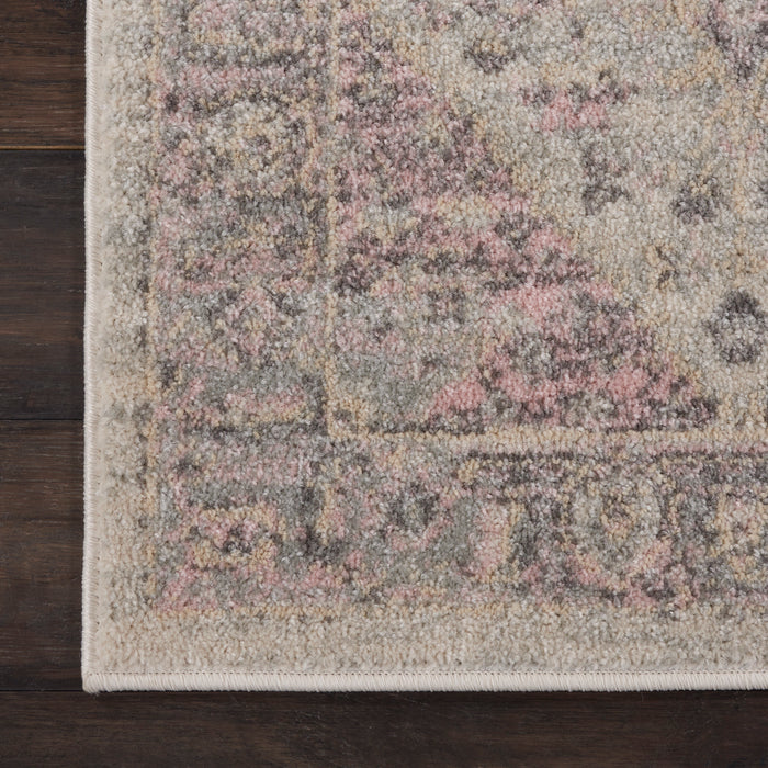 Nourison Tranquil TRA06 Ivory/Pink Area Rug