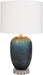 Livabliss Oliver OLI-101 Updated Traditional Dark Blue Table Lamp