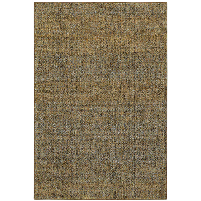 Atlas 8048P Green/Gold 1'10" x 3'2" Rug