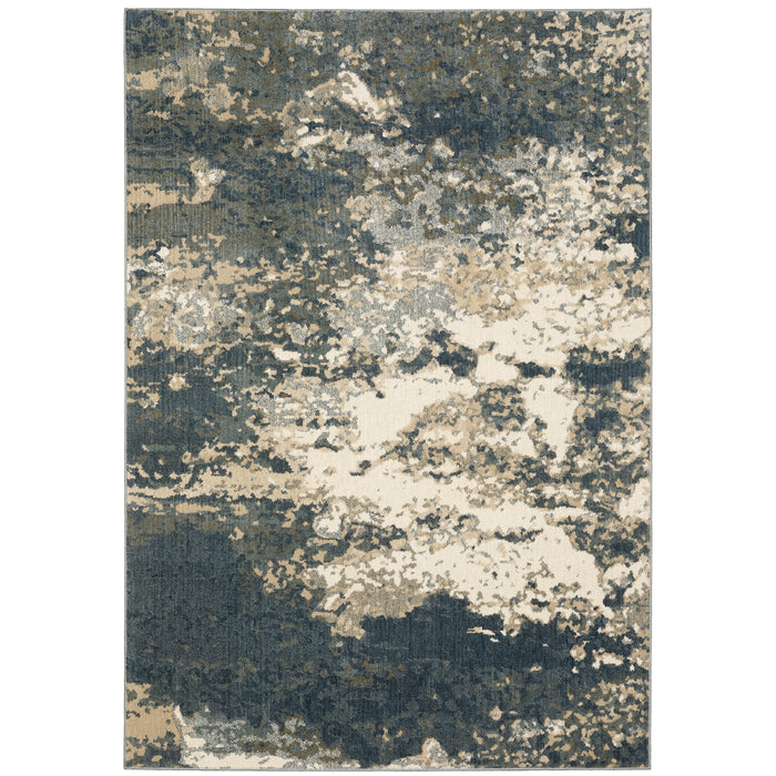 Fiona 533E6 Blue/Beige 5'3" x 7'3" Rug