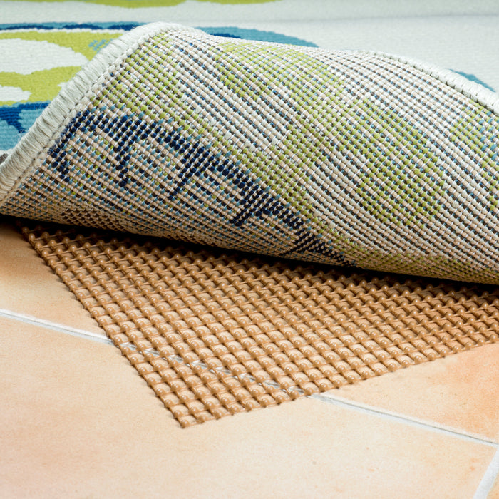 Outdoor 0007C Brown 3'8" x 5'4" Outdoor Rug Pad