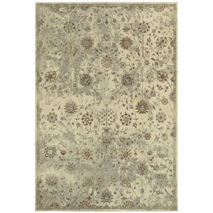 Pasha 112W6 Beige/Grey 1'10" x 3' Rug
