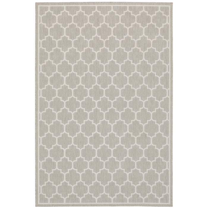 Portofino 1636H Grey/Ivory 3'3" x 5' Rug