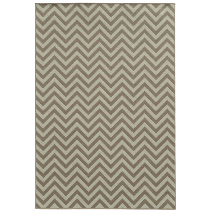 Riviera 4593E Grey/Blue 1'9" x 3'9" Rug