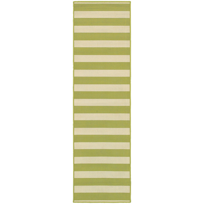 Riviera 4768E Green/Ivory 1'9" x 3'9" Rug