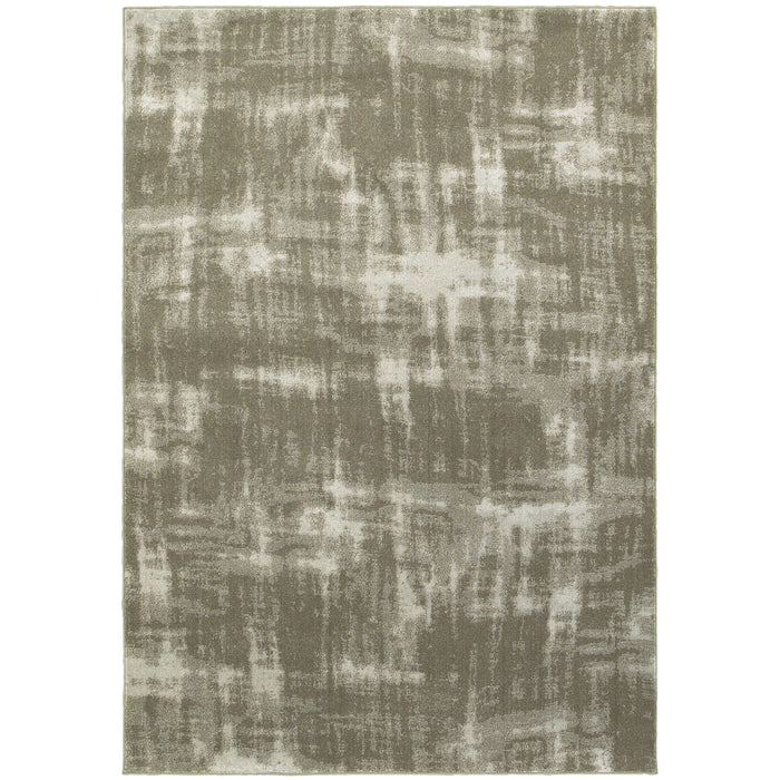 Rowan 565H4 Grey/Ivory 3'10" x 5'5" Rug